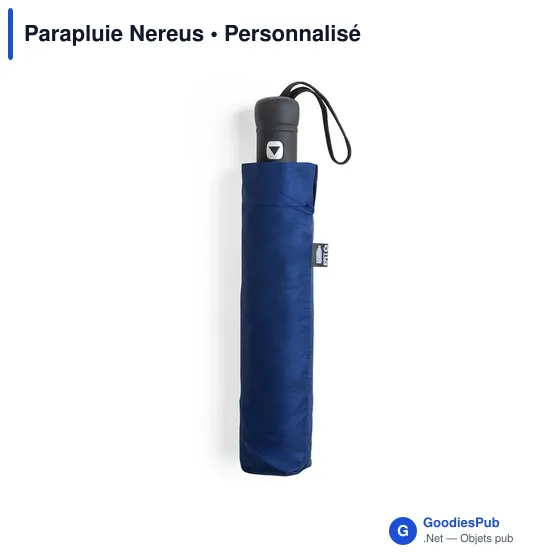 Parapluie pliant personnalisable Nereus avec logo - Image 6