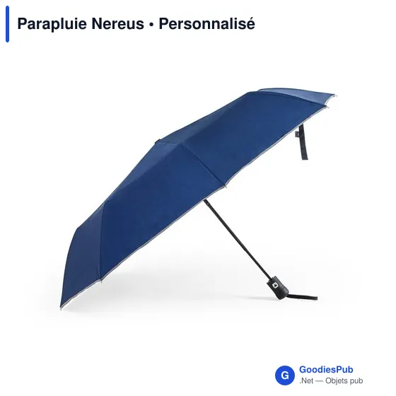 Parapluie pliant personnalisable Nereus avec logo - Image 10