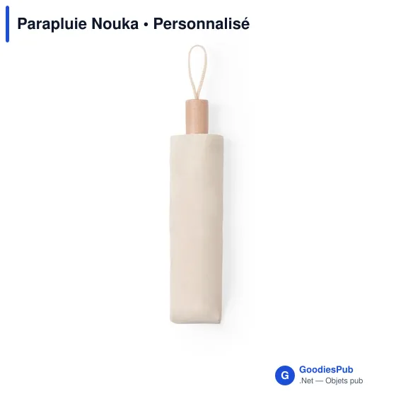 Parapluie pliant personnalisable avec logo pour entreprises - Image 3