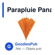 Parapluie Panan Xl - Miniature 7