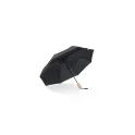 Variante Noir - Parapluie pliable personnalisable 21 pouces en R-PET automatique avec logo - R-PET