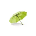 Variante Vert clair - Parapluie pliable personnalisable 22 pouces automatique avec logo - Compact