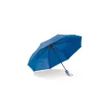 Variante Bleu - Parapluie pliable personnalisable 22 pouces automatique avec logo - Compact