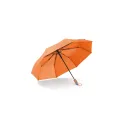 Variante Orange - Parapluie pliable personnalisable 22 pouces automatique avec logo - Compact