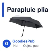 Parapluie pliable personnalisable avec logo - Allegra - Miniature 2