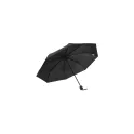Variante Noir - Parapluie pliable personnalisable 21 pouces en pongée 190T avec logo - Congo