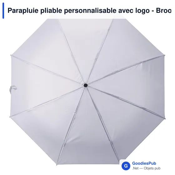 Parapluie pliable personnalisable avec logo - Brooklyn - Image 1