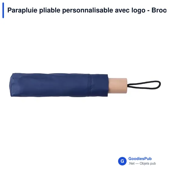 Parapluie pliable personnalisable avec logo - Brooklyn - Image 11