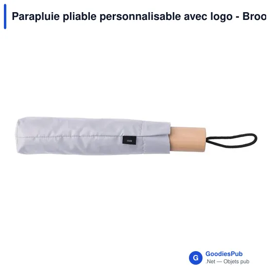 Parapluie pliable personnalisable avec logo - Brooklyn - Image 3