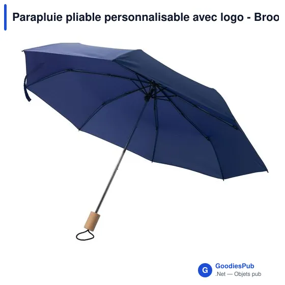 Parapluie pliable personnalisable avec logo - Brooklyn - Image 7