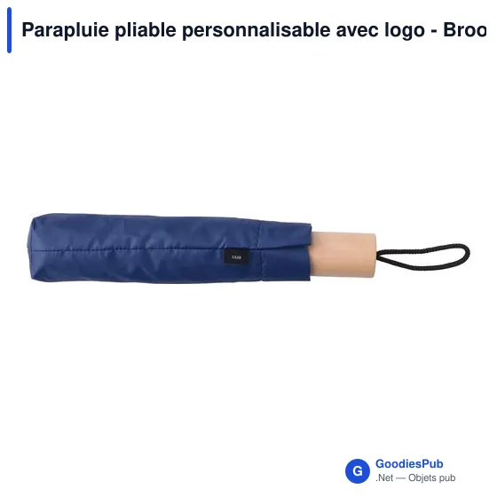Parapluie pliable personnalisable avec logo - Brooklyn - Image 10