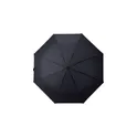 Variante noir - Parapluie pliable personnalisable avec logo - Brooklyn
