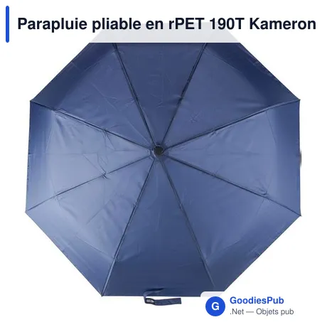 Parapluie pliable en rPET 190T Kameron