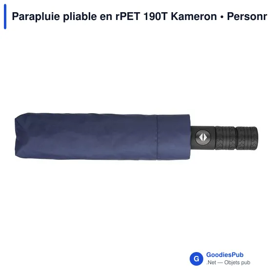 Parapluie pliable en rPET 190T Kameron - Image 8