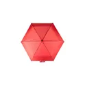 Variante rouge - Parapluie pliable personnalisable en rPET avec logo - Cynthia