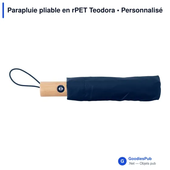 Parapluie pliable en rPET Teodora - Image 2