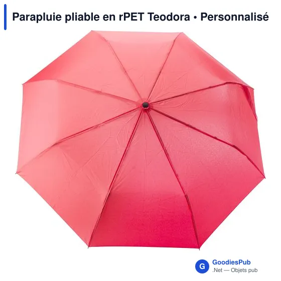 Parapluie pliable en rPET Teodora - Image 11