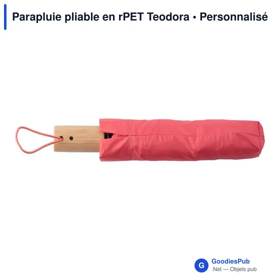 Parapluie pliable en rPET Teodora - Image 6