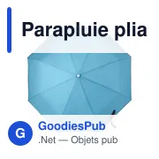 Parapluie pliable Jamelia - Miniature 1