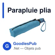 Parapluie pliable Jamelia - Miniature 3