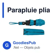 Parapluie pliable Jamelia - Miniature 5