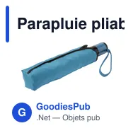 Parapluie pliable Jamelia - Miniature 9