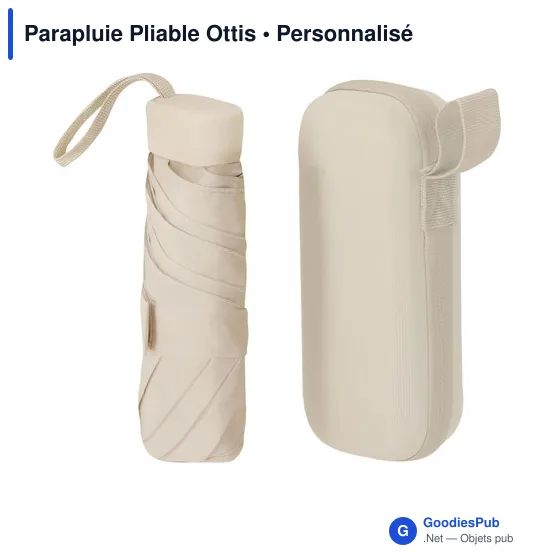 Parapluie pliable personnalisable avec logo - Modèle Ottis - Image 12