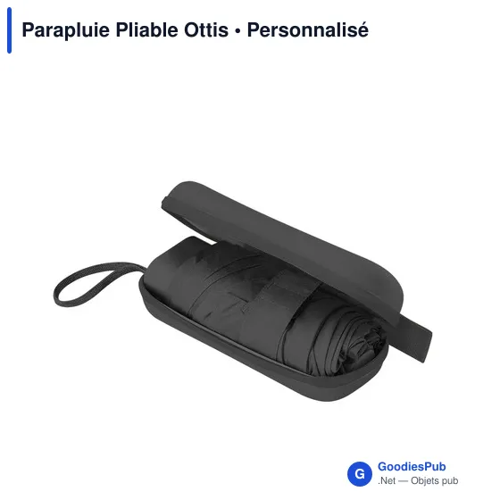 Parapluie pliable personnalisable avec logo - Modèle Ottis - Image 7