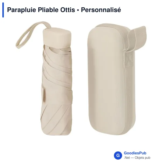 Parapluie pliable personnalisable avec logo - Modèle Ottis - Image 9