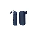 Variante bleu marine - Parapluie pliable personnalisable avec logo - Modèle Ottis