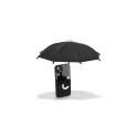 Variante Noir - Mini parapluie pour smartphone personnalisable à ventouse avec logo - Smartphone