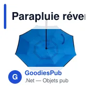 Parapluie réversible Constance - Miniature 11