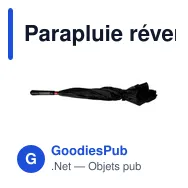 Parapluie réversible Constance - Miniature 7