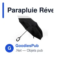 Parapluie Réversible Hamfrey - Miniature 2