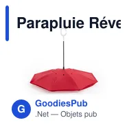 Parapluie Réversible Hamfrey - Miniature 4