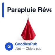 Parapluie Réversible Hamfrey - Miniature 7