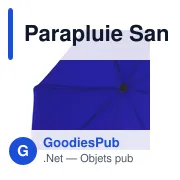 Parapluie Santana - Miniature 6