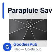 Parapluie Savilar - Miniature 5