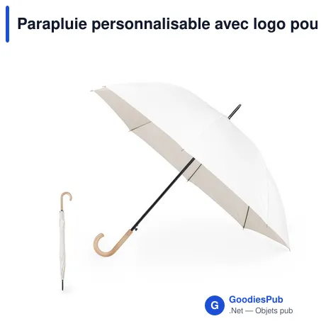 Parapluie personnalisable avec logo pour objets publicitaires