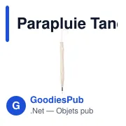Parapluie personnalisable avec logo pour objets publicitaires - Miniature 2