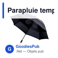 Parapluie tempête grand golf Debbie - Miniature 1