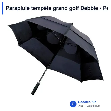 Parapluie tempête grand golf Debbie