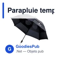 Parapluie tempête grand golf Debbie - Miniature 6