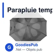 Parapluie tempête grand golf Debbie - Miniature 9