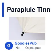 Parapluie Tinnar XL - Miniature 5
