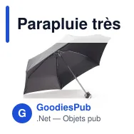 Parapluie très léger personnalisable 21 pouces et pochette avec logo - Light - Miniature 2