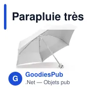 Parapluie très léger personnalisable 21 pouces et pochette avec logo - Light - Miniature 3