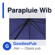 Parapluie Wiber - Miniature 6