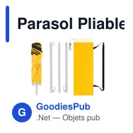 Parasol Pliable Misarya - Miniature 11