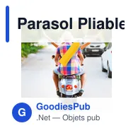 Parasol Pliable Misarya - Miniature 12